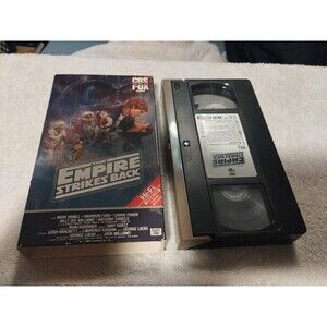 Star Wars: Empire Strikes Back 1984 VHS CBS/FOX - RARE Pre-Special Edition